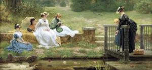 Artwork by George Dunlop Leslie (1835-1921)