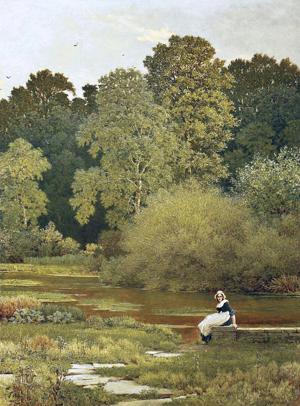 Artwork by George Dunlop Leslie (1835-1921)