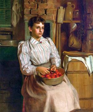 Artwork by John George Brown (1831-1913)