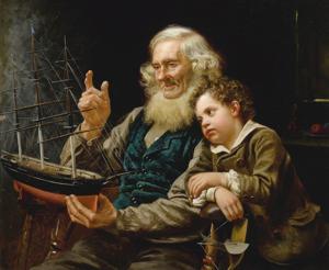 Artwork by John George Brown (1831-1913)