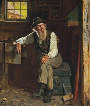 Artwork by John George Brown (1831-1913)