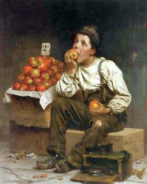 Artwork by John George Brown (1831-1913)