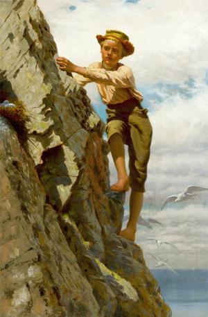 Artwork by John George Brown (1831-1913)