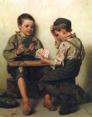 Artwork by John George Brown (1831-1913)