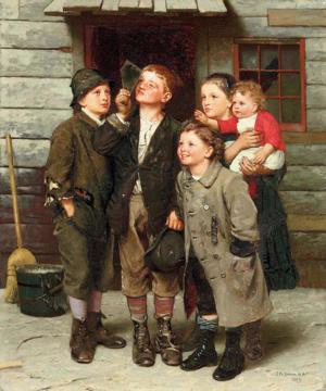 Artwork by John George Brown (1831-1913)