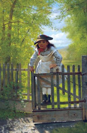 Artwork by John George Brown (1831-1913)