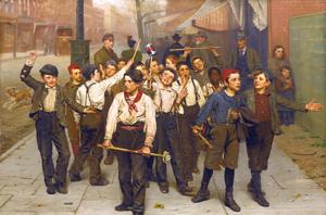 Artwork by John George Brown (1831-1913)