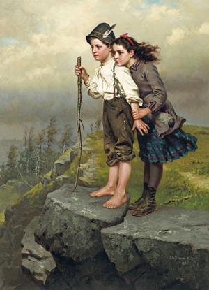 Artwork by John George Brown (1831-1913)