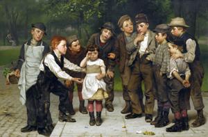 Artwork by John George Brown (1831-1913)