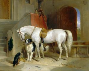 Artwork by Edwin Landseer (1802-73)