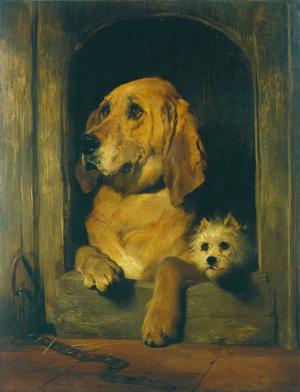 Artwork by Edwin Landseer (1802-73)