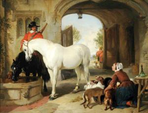 Artwork by Edwin Landseer (1802-73)