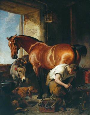 Artwork by Edwin Landseer (1802-73)