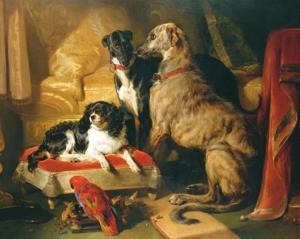 Artwork by Edwin Landseer (1802-73)