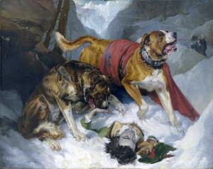 Artwork by Edwin Landseer (1802-73)