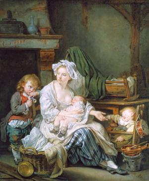 Artwork by Jean-Baptiste Greuze (1725-1805)
