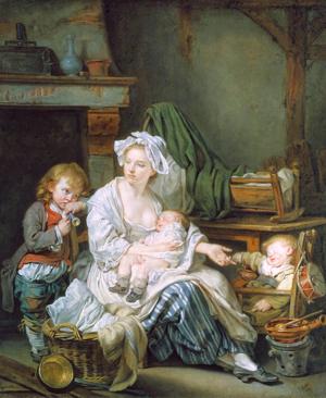 Artwork by Jean-Baptiste Greuze (1725-1805)