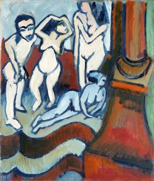 Artwork by Ernst Ludwig Kirchner (1880-1938)