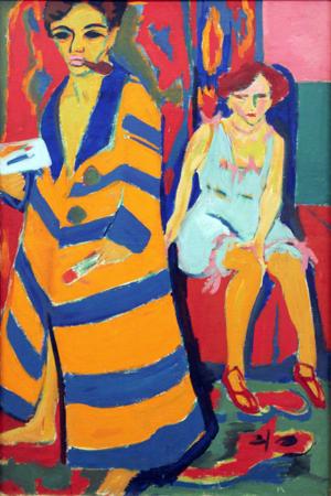 Artwork by Ernst Ludwig Kirchner (1880-1938)