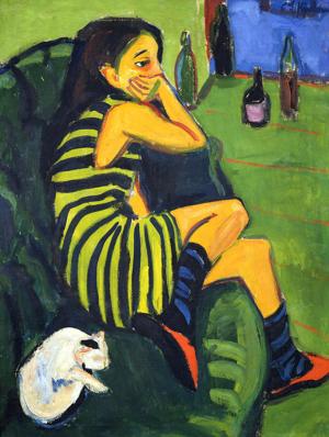 Artwork by Ernst Ludwig Kirchner (1880-1938)