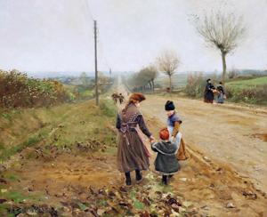 Artwork by Hans Andersen Brendekilde (1857-1942)