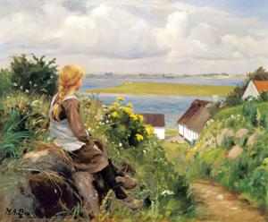 Artwork by Hans Andersen Brendekilde (1857-1942)