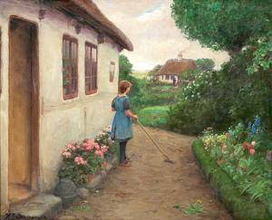 Artwork by Hans Andersen Brendekilde (1857-1942)