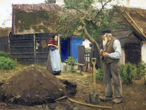 Artwork by Hans Andersen Brendekilde (1857-1942)