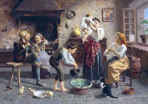 Artwork by Eugenio Zampighi (1859-1944)