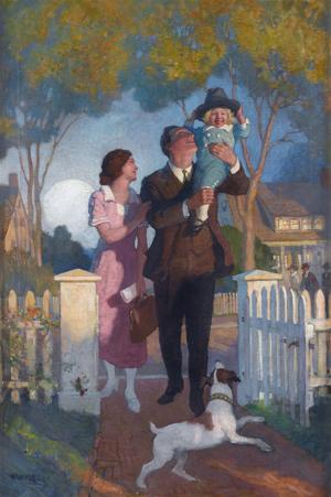 Artwork by N.C. Wyeth (1882-1945) 