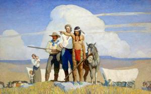 Artwork by N.C. Wyeth (1882-1945) 