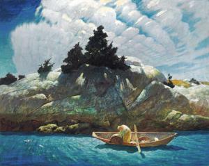 Artwork by N.C. Wyeth (1882-1945) 