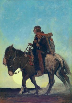 Artwork by N.C. Wyeth (1882-1945) 