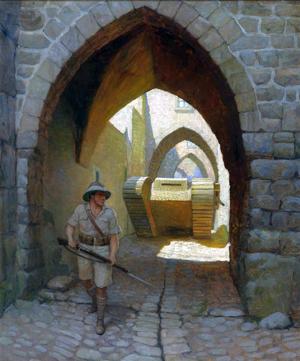 Artwork by N.C. Wyeth (1882-1945) 