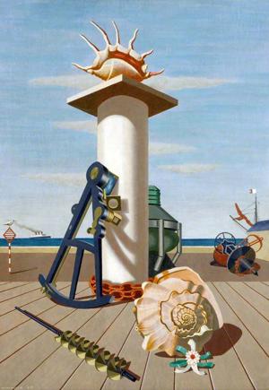 Artwork by Edward Wadsworth (1889-1949) 