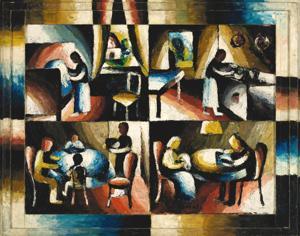 Artwork by Arthur Segal (1875-1944)