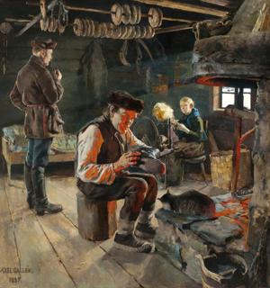 Artwork by Akseli Gallen-Kallela (1865-1931)