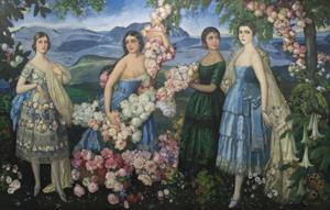 Artwork by Alfredo Ramos Martínez (1871-1946)