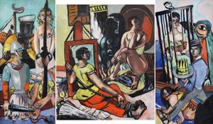 Artwork by Max Beckmann (1884-1950)