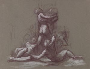 Artwork by Harry Carmean (1922-2022) 