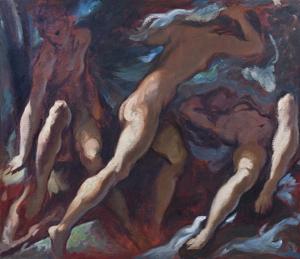 Artwork by Harry Carmean (1922-2022) 