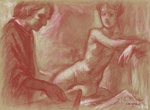 Artwork by Harry Carmean (1922-2022) 