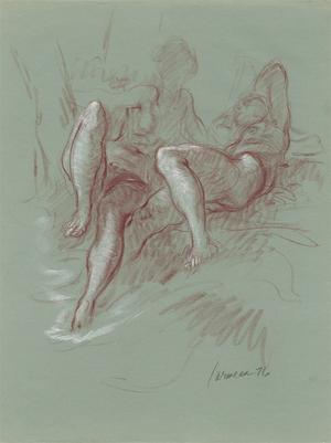 Artwork by Harry Carmean (1922-2022) 