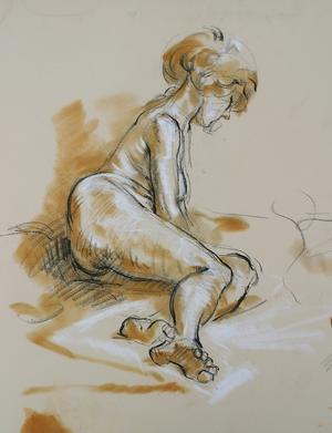 Artwork by Harry Carmean (1922-2022) 