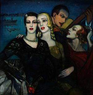 Artwork by Federico Beltrán Masses (1885-1949)