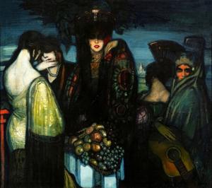 Artwork by Federico Beltrán Masses (1885-1949)