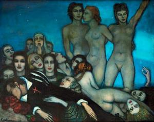 Artwork by Federico Beltrán Masses (1885-1949)