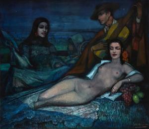 Artwork by Federico Beltrán Masses (1885-1949)