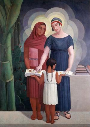 Artwork by Ángel Zárraga (1886-1946)