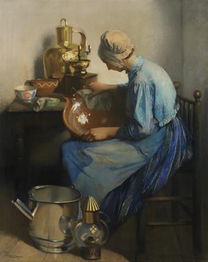 Artwork by Firmin Baes (1874-1943)